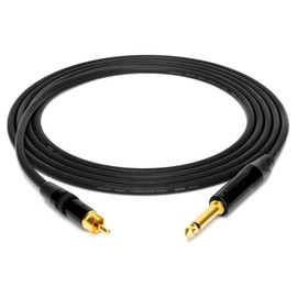 enoaudio Mogami 2534 Quad Studio Reference Cable | Neutrik RCA – 6.3mm TS | HiFi - 2.0 m