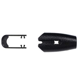 West Coast Paracord Black Plastic Utility Rope Clamps – Tie-Downs, Rope Loops, General Utility, and Much More (20 Pack, 6mm)