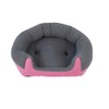 Cama para Perro con Forro acolchonado (Small, Rosa)