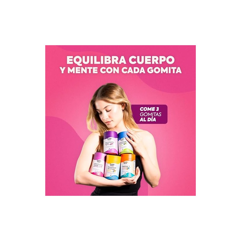 Myo Inositol y D-Chiro Inositol 40:1 60 Gomitas Sin Azúcar