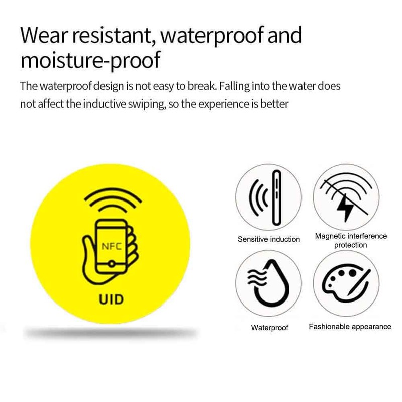 13.56 MHz UID Writable Rewritable Clone IC Smart Keychain, RFID