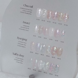 Diesel Aurora Queen or Ryunjjang Glitter Gel 6-piece set / 디젤 오로라퀸 오어 륜짱 글리터젤 6종 세트