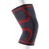Compression knee protector, exercise, hiking protector, joint protection, arm band, weight support, knee joint Basketball XL (for thick legs) Red
