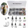 THKFISH Piombi da Pesca Accessori Pesca Texas Rig,Carolina Rig,Ami da