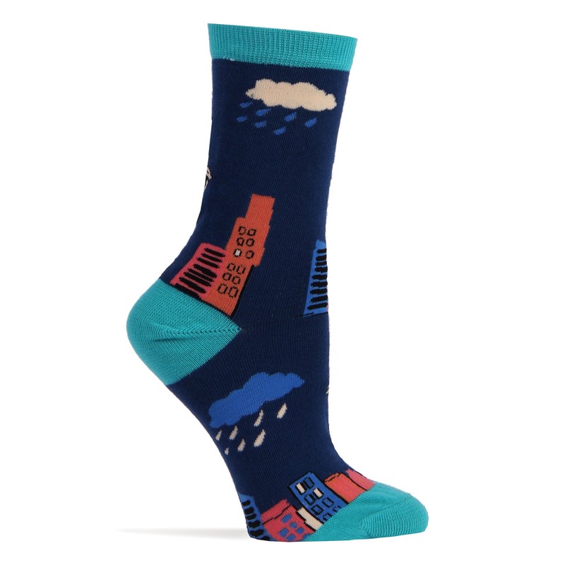 Womens Novelty Funny Crew Socks Seattle