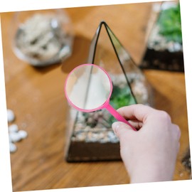 FOMIYES 12pcs Handheld Magnifier Kids Magnifying Glass Portable Reading Magnifier Portable Magnifier Toys for Kids Toddler Toys for Kids Playset Colorful Magnifying Glass Kids Magnifying Glass