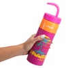COOL GEAR GO GRIP 24oz Plastic Retro Squishy Water Bottle