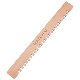 BENECREAT 15x1.6 Inch Beech Wood Knitting Looms, Navajo White Loom Wonderwand Comb Weaving Tool for Lap Loom, Weaving Crafts and Accessories