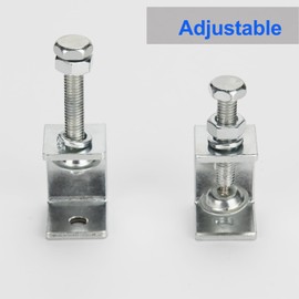 6 Piece C-Clamp - C Clamp Set Screw Clamps Adjustable Screw Clamp Carrier Clamp Fixing Pliers Table Clamp Stainless Steel for Welding, Carpentry, Building, Woodwork (C-30 mm)