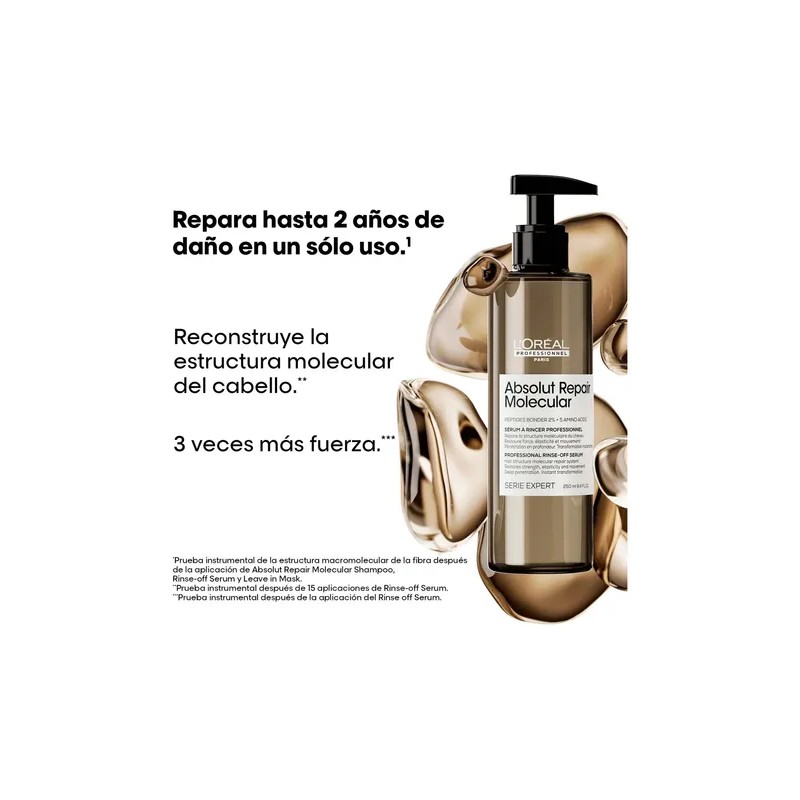 Serum Enjuague Absolut Repair Molecular Loreal Professional