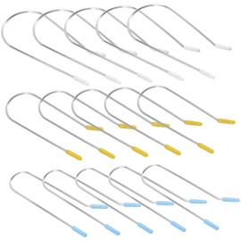 Baluue 72pcs Hot Roller Clips for Hair Curling U-shaped Replacement Clips for Electric Rollers for Styling Easy to Use Suitable for Home and Salon