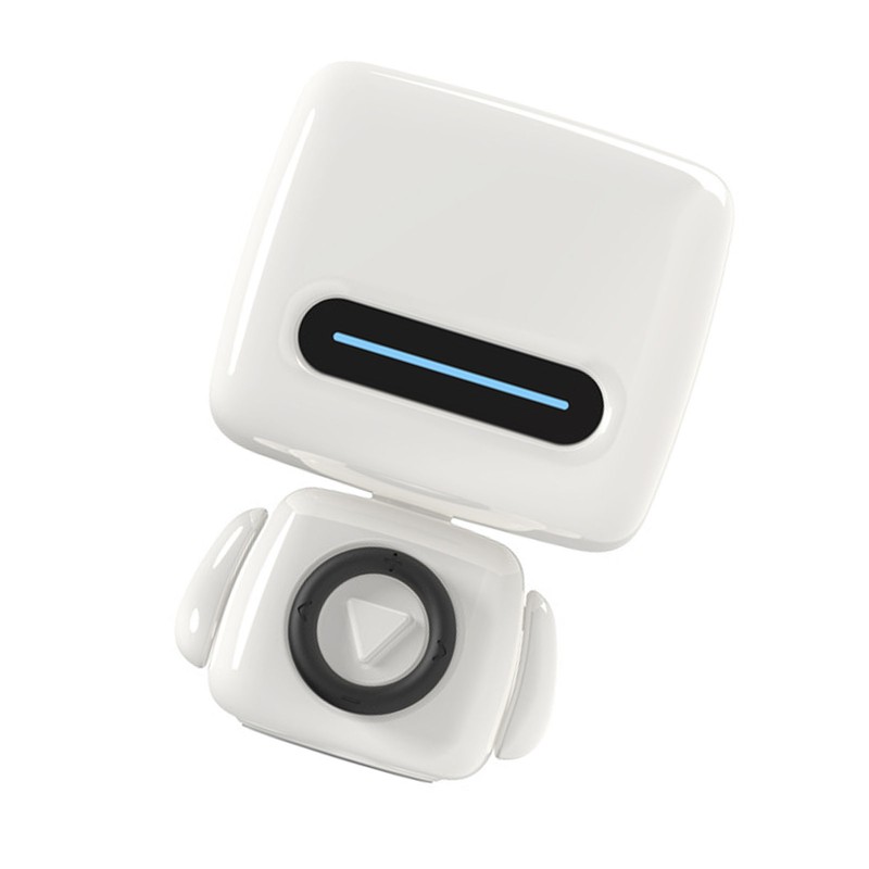 Portable Bluetooth Speaker Cute Robot Shape Built in Mic Multifunction