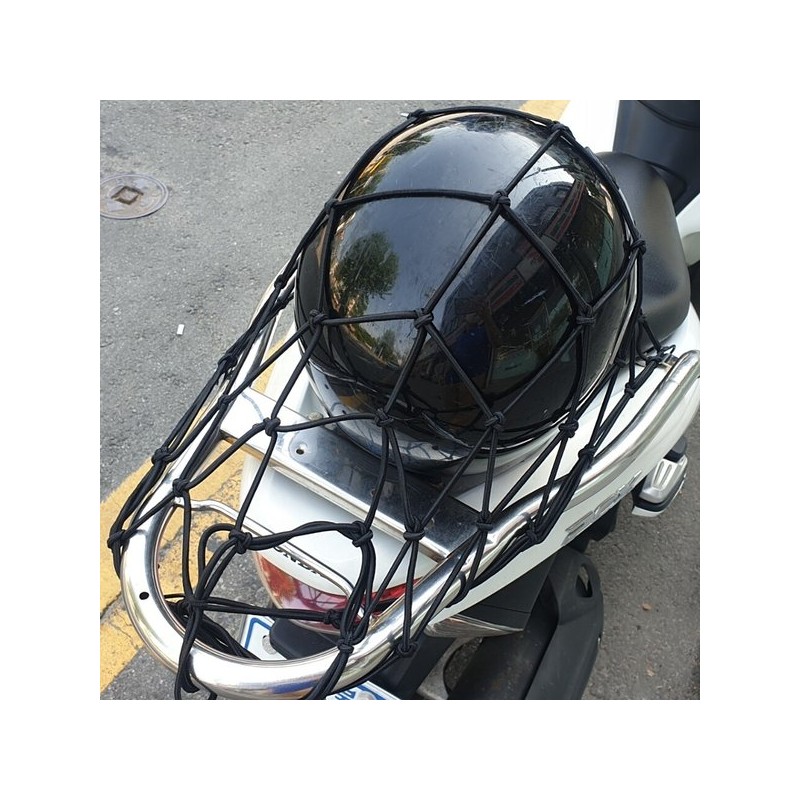 짐고정 오토바이 그물망 50x50 블랙 Motorcycle Cargo Net 50x50 Black
