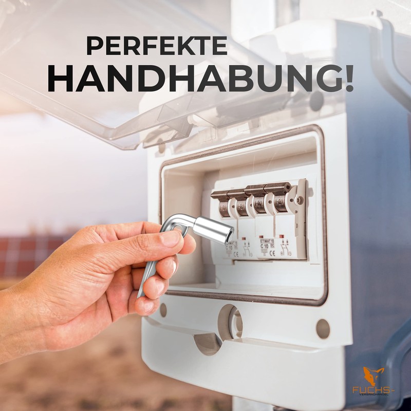 Square Key 1 Piece | Stable | High-Quality Galvanised |