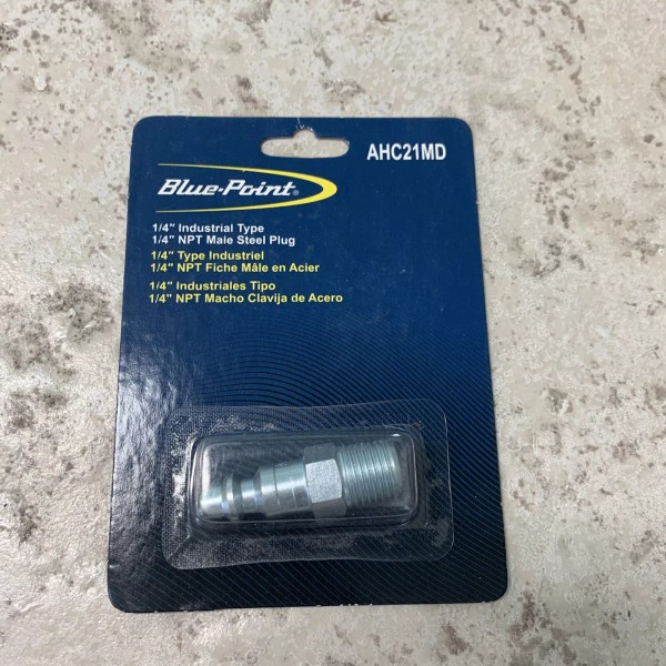 Blue-Point Male Air Line Adaptor AHC21MD