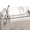 Gsycle Decorative Tissue Box Holder, Clear Tissue Dispenser Box Tissue