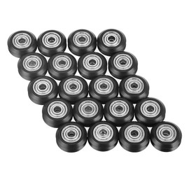 20pcs V Groove Ball Bearing V Groove 5mm 625mm for 3D Printer CNC Machine