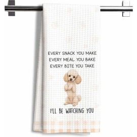 Funny Poodle Gifts, Frenchie Kitchen Towel -A05