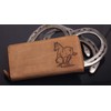 Greenburry Vintage Leather Women's Purse Horse Design Brown 19 x