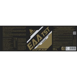 PEAK EAA - TS-Technology - 500g Geschmack Blueberry I Pulver I alle essentiellen Aminosäuren I Muskelaufbau I schnell resorbierbar I vegan I B - Vitamine