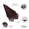 Motique Accessories Solid Color Bandana (Brown)