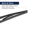 X AUTOHAUX Car Rear Windshield Wiper Blade Arm Set for