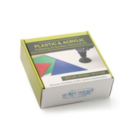 Glass Polish 31007 Plastic and Acrylic Polishing and Scratch Removal Kit