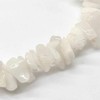VIE Naturals Gemstone Chip Stretch Bracelet, White Agate, One