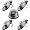 OCPTY 5x Amber LED Cab Clearance Lights Smoked Cab Roof