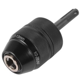 Bestgle Keyless Drill Chuck, 2~13mm SDS Adapter, Heavy Duty Impact Drill Chuck, SDS Electric Screwdriver Keyless Drill Chuck with Hardware Tool