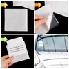 upain 10 Pack Permit Holder for Car Windscreen Square Parking