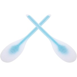 GLEAVI Herramienta para aplicar loción en la espalda y pies 2 piezas con mango ergonómico antideslizante, cerdas suaves, ideal para personas con movilidad reducida