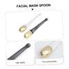 Ipetboom 2Pcs Eye Cream Spoons Metal Makeup Tool for Facial