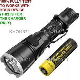 KHOI1971 CAR Charger adapter for MH27UV TM22C NITECORE 1000 Lumens flashlight