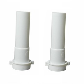 GULUANT 2 Pack Replacement 1-1/2 Inch x 6 Inch Long PVC Slip Joint Extension Tube with Nut/Washer for Thrifco Plumbing 4401646