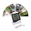 Digital Hygrometer Thermometer, Hygrometer Gauge Temperature Waterproof External Probe with