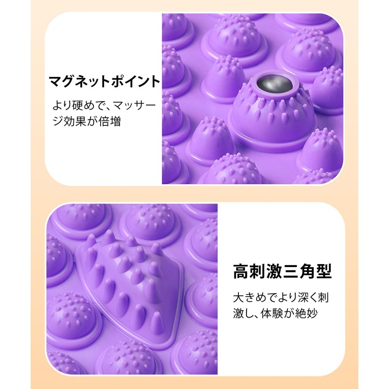 samlyru 足ツボマット 指圧ボード 足つぼマッサージ 【痛気持ちいい】 35cm フットマッサージャーマット 疲労改善 人間工学 足ツボ