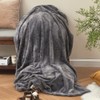 Krifey Faux Fur Throw Blanket, Super Soft Cozy Blanket, Luxury