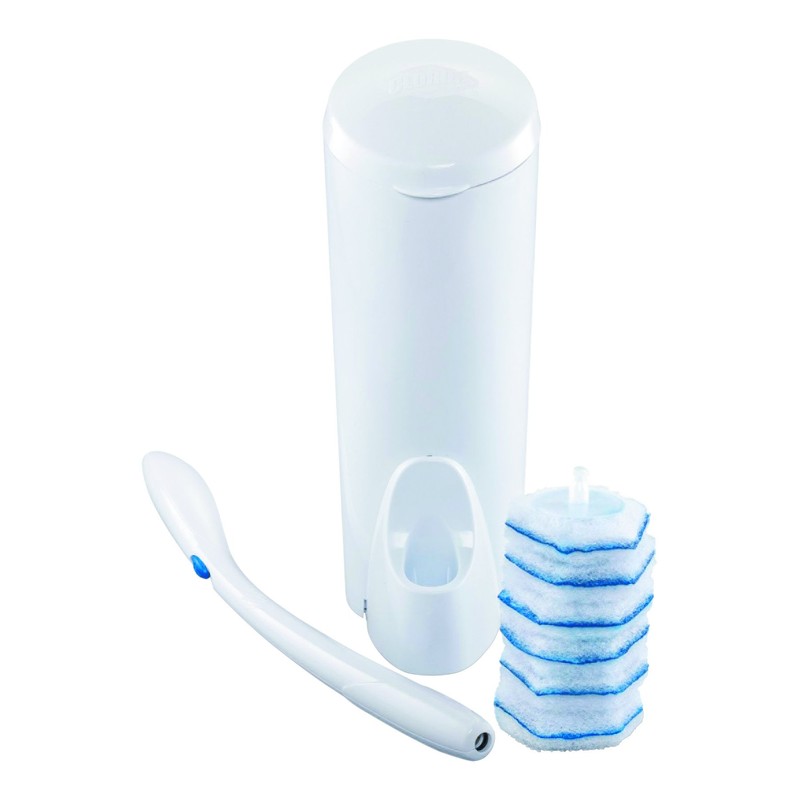 Clorox 03191CT Toilet Wand Disposable Toilet Cleaning Kit: Handle, Caddy