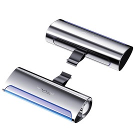 Vyvylabs Solid Aromatherapy Car Air Fresheners - Scents Diffuser Vent Clips, Long Lasting Car Fragrance Diffuser Set, Coco Victory Terre 3 Scents Zinc Alloy Air Fresheners