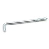 Design61 4 x Straight Screw Hooks Console Hooks Steel Hooks