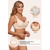 HORISUN Women No Underwire Bras Seamless Comfortable Bra Supportive Bralette