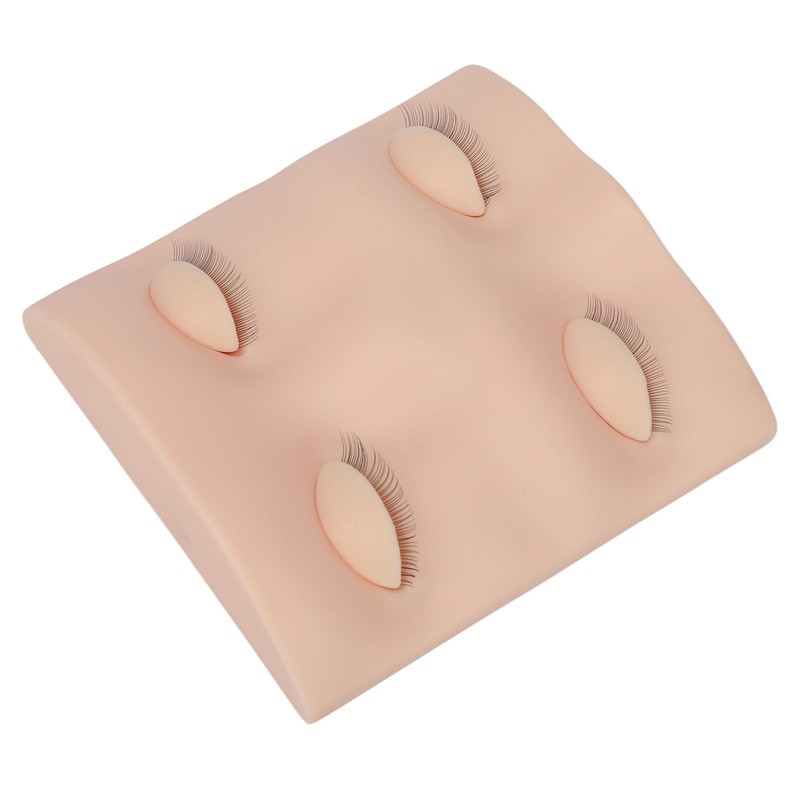 Lash Mannequin Head with with 3 Pairs Replacement Eyelids Realistic