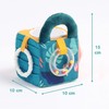 LUDI Jungle Awakening Cube Made of Soft Fabric - Baby