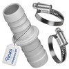 VIOKS Drain Hose Connector, Washing Machine Connection Adapter, 17/17 mm