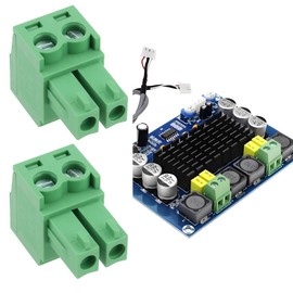 Create idea Pack of 5 Pluggable PCB Connector with 3.81 mm Pitch Replacement Part NCE Power Plug 2-Pin Terminal Blocks Pluggable Connectors Suitable for PowerCab Connection Board (PCP) DIY