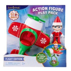 The Elf on the Shelf Action Figure Play Pack: Flight Edition for Playtime and Creating Magical Adventures with Santa’s North Pole Friends
