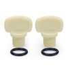 Showingo 071131 Pool Pump Drain Plugs Replacement for Whisperflo and