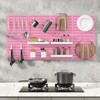 MULSAME Pegboard Combination Kit, 25.2" x 25.2" Wall Mounted Storage
