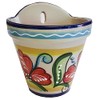 Tierra Fina Spanish Wall Planter, Flower Pot, Planter, Wall Pocket